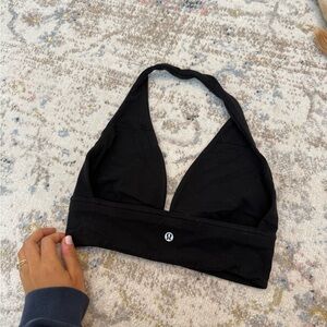 lululemon athletica Black Sports Bra Seamless Design